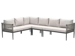 Garden Impressions Teramon 4-teiliges Eckset - Taupe