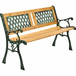 Gartenbank Sanremo 2 Sitzer Bank aus lackiertem Holz