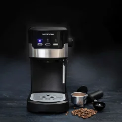 Gastronoma 18110002 Espressomaschine mit Milchaufschäumer