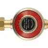 Gimeg 0-4 bar 3/8" Li In x auß verstellbarer Gasdruckregler