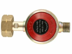 Gimeg 1,5 bar kombi x 3/8" links Gasdruckregler