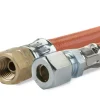 Gimeg 60 cm 1/4 Zoll links x 8/10 mm PVC Gasschlauch