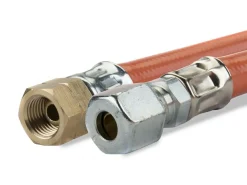 Gimeg 3 Meter 1/4 Zoll links X 6/8 mm PVC Gasschlauch