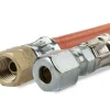Gimeg 1 Meter 1/4 Zoll links X 6/8 mm PVC Gasschlauch