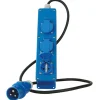 Gimeg 5 Meter CEE 3-fach Steckdose