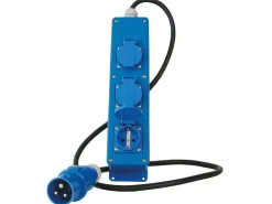 Gimeg 5 Meter CEE 3-fach Steckdose