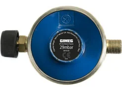 Gimeg Campingaz 29 mbar 1/4 Zoll links Gasdruckregler