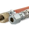 Gimeg 1/4"li x 6/8 mm 45 cm PVC gasschlauch