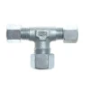 Gimeg Stahl T-Stück - 15 x 12 x 15 mm