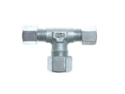 Gimeg Stahl T-Stück - 15 x 12 x 15 mm