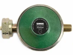 Gimeg Universal 30 mbar Kombi X 1/4" links Gasdruckregler
