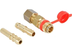 Gimeg 2x Schlauchadapter mit Schnellkupplung