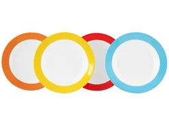 Gimex Colour Line Set von 4 tiefen Tellern
