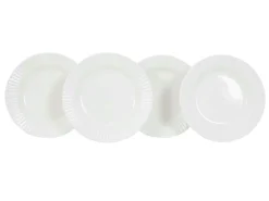 Gimex Royal Line Ivory Set mit 4 tiefen Tellern