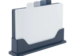 Gimex Set von 4 Schneidebretter mit Halter