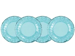 Gimex Stone Line Opal Satz mit 4 tiefen Tellern - Opal