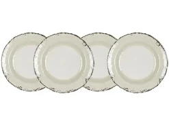 Gimex Stone Line Set mit 4 tiefen Tellern