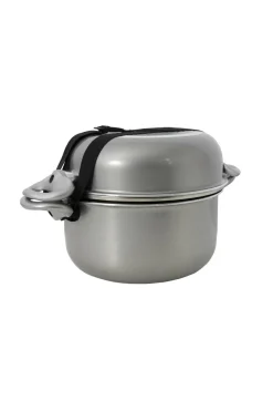 Gimex 8-teiliges Induktionstopfset - Silver