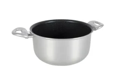 Gimex 8-teiliges Induktionstopfset - Silver