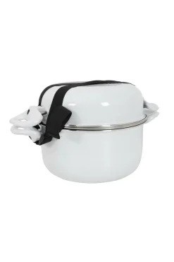 Gimex 7-teiliges Induktionstopfset - White
