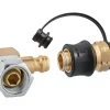 GOK 1-fach 1/4" Links Winkel-Schnellkupplung