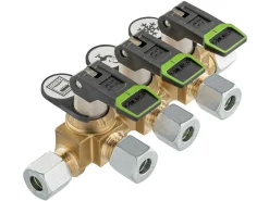 GOK SSV 8 mm Kompakt-Dreifach-Schnellschlussventil