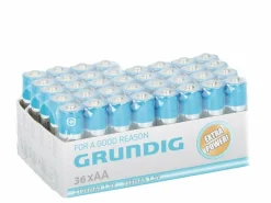 Grundig AA Batterien - Set von 36