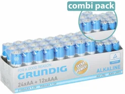 Grundig AA und AAA Batterien - Set von 36