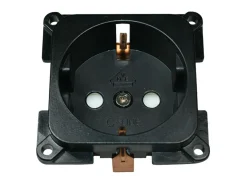 Haba C-line Wandsteckdose - Black