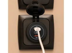 HABA 2x USB-C PD 36W Schnellladegeräte Einbaudose