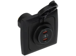 HABA 2x USB-C PD 36W Schnellladegeräte Einbaudose