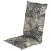 Hartman Belize Dark Grey Gartenkissen mit hoher Rückenlehne