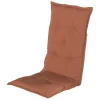 Hartman Cuba Cognac Gartenkissen mit hoher Rückenlehne