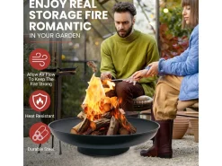 HEAT Outdoor Living Classic Ø90cm Feuerschale - Black
