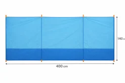 HEM 400 x 140 cm Camping-Windschutz - Blue