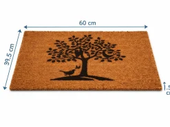 HEM Baum Kokos Fußmatte - 60 x 40 cm