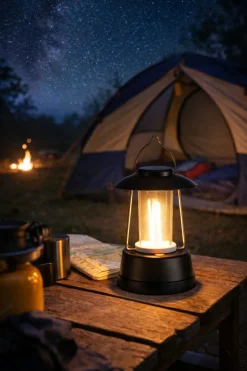 Hem led campinglampe mit haken