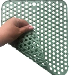 Hem 29,5x26 cm rutschfeste abtropfmatte aus silikon - green