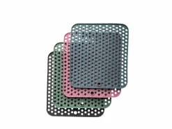 Hem 29,5x26 cm rutschfeste abtropfmatte aus silikon - green