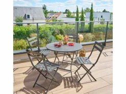 Hesperide HIXA Greensborro Gartenstühl - Set von 4