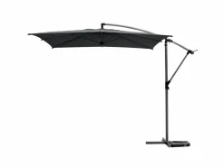 Hesperide HIXA Sonnenschirm mit Ständer - Black