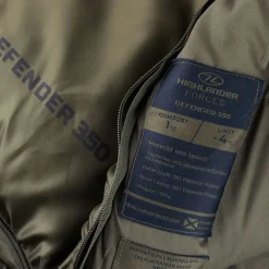 Highlander Forces Defender 350 Mumienschlafsack - Green