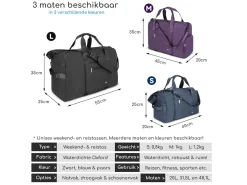 Hikr 55 x 35 x 25 Wochenendtasche - Blue