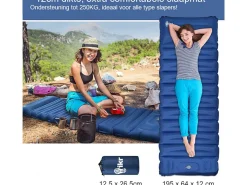 Hikr® 10cm+ Schlafmatte - Blue