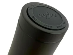 Hikr Edelstahl 500 ml Kaffeebecher To Go - Black