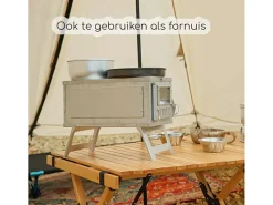 Hikr Tragbares Mini Zeltofen
