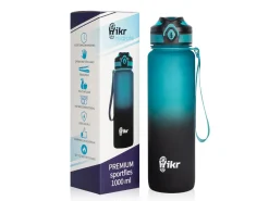 Hikr® Wasserflasche mit Fruchtfilter - 1 Liter