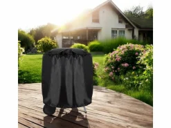 HIXA 70 cm runde Grillabdeckung - Black