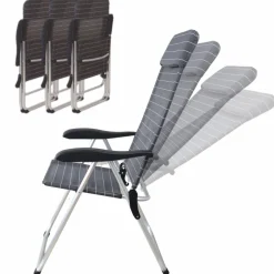 HIXA Camping Klappstuhl - 4er-Set