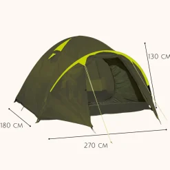 HIXA 2-Personen Green Kuppelzelt